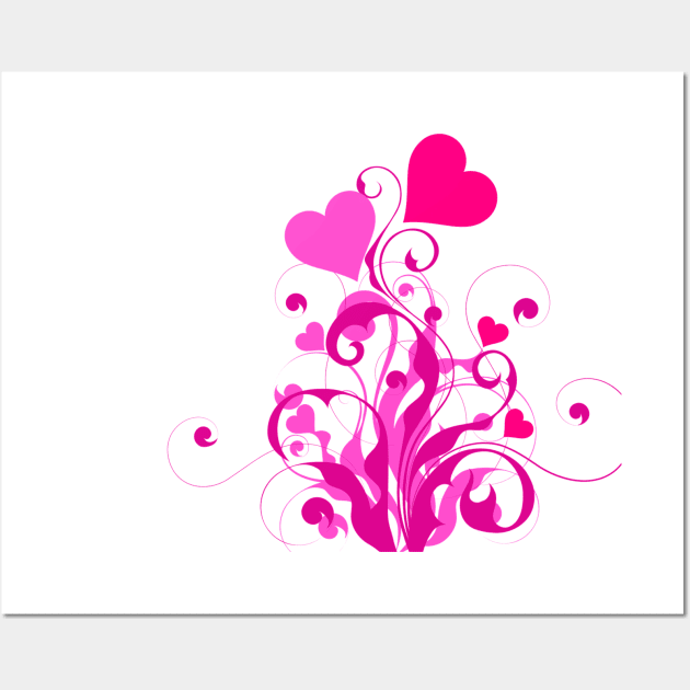 valentine day Wall Art by Mdath